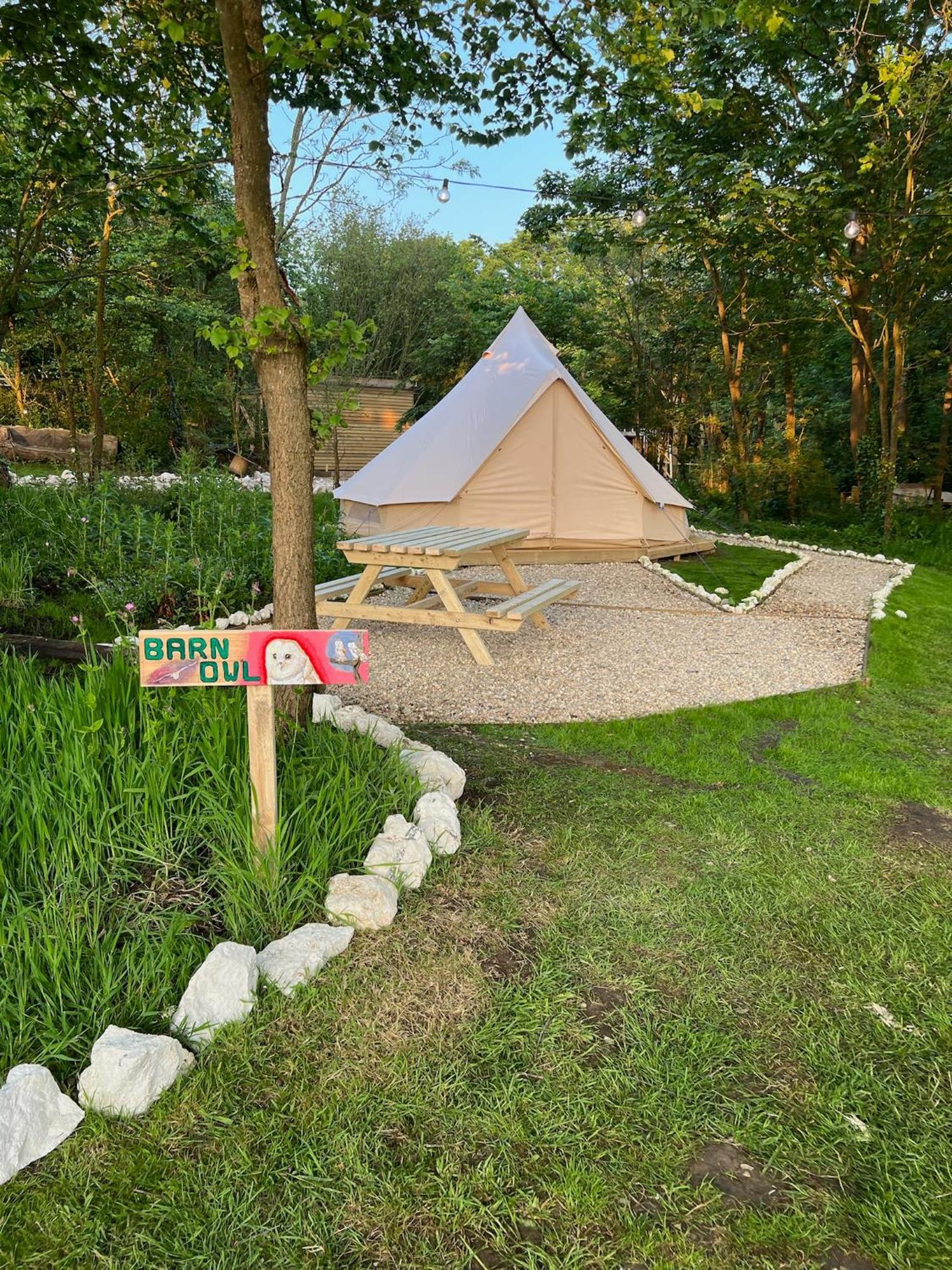 Glamping At Camp Corve Hotel Chale Exterior photo